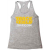 track and field oregon Racerback Tank