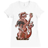 well fvck you too! Ladies Fitted T-Shirt