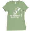 may the brakes be with you Ladies Fitted T-Shirt
