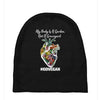my body is a garden, not a graveyard black Baby Beanies