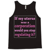 If My Uterus Tank Top