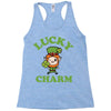 lucky charm 2 Racerback Tank