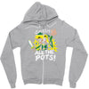 smash all the pots clearance Zipper Hoodie