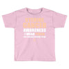 Uterine Cancer Awareness I Wear Peach For Some Special To Me Toddler T-shirt