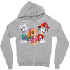animal funny Zipper Hoodie