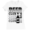 Beer Club Pub Ladies Fitted T-Shirt
