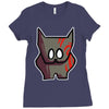 mabari chibi Ladies Fitted T-Shirt