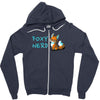 foxy nerd Zipper Hoodie