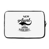 New Aunt 2018 Rokie Dept. Laptop sleeve