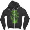 snake crest Zipper Hoodie