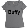 buffy Women's Triblend Scoop T-shirt