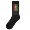 new! men's rasta vibe lion Socks