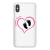 Baby Girl with Heart Any Name Customized iPhoneX