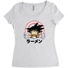 saiyan ramen Women's Triblend Scoop T-shirt