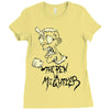 the pen is mightier Ladies Fitted T-Shirt