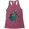 dungeons and dragons dice Racerback Tank