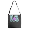 drama bomb Adjustable Strap Totes