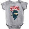 what's good my ninja Baby Onesie