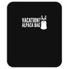 vacation alpaca bag animal humor funny Mousepad