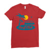 surf club Ladies Fitted T-Shirt
