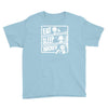 v3 eat sleep hockey Youth Tee