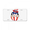 4th of July Peeking Baby Inside Egg License Plate