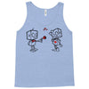 cute love robots Tank Top