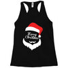 santa claus merry christmas Racerback Tank