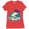 chillax Ladies Fitted T-Shirt