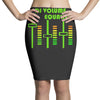 dj volume,funny Pencil Skirts