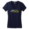 if guns kill people, i guess pencils miss spell words Women's V-Neck T-Shirt