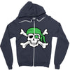 irish pirate Zipper Hoodie