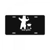 bear grills bbq funny License Plate