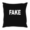 fake Throw Pillow