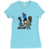 hooked on a feeling Ladies Fitted T-Shirt