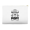 I Am One Blessed Pops Accessory Pouches