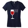 drink the blood Women's V-Neck T-Shirt