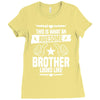 Awesome Brother Looks Like Ladies Fitted T-Shirt
