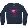 super mom 01 Crewneck Sweatshirt