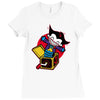 oke in the box Ladies Fitted T-Shirt