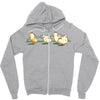 popcorn chicken Zipper Hoodie