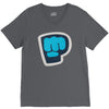 pewdiepie the blue brofist V-Neck Tee