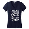 if i can't wear my boots i ain't goin' Women's V-Neck T-Shirt