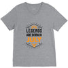 Legends are born in July V-Neck Tee