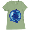 pirate owls Ladies Fitted T-Shirt