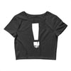 exclamation box Crop Top