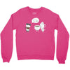 coffee that's always late Crewneck Sweatshirt