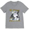 maine coon V-Neck Tee