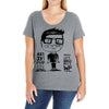code nerd Ladies Curvy T-Shirt