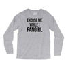 excuse me while i fangirl Long Sleeve Shirts